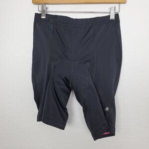 Aerotech Designs Cyclewear Womens Padded Cycling Shorts Size L Black Pull On